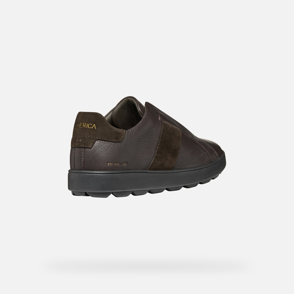 Low top sneakers SPHERICA ECUB-1 MAN Dark Brown - image number 4 | GEOX