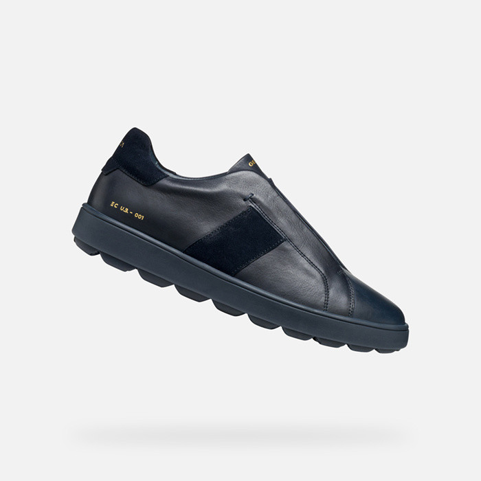 Baskets sans lacets SPHERICA ECUB-1 HOMME Bleu marine | GEOX