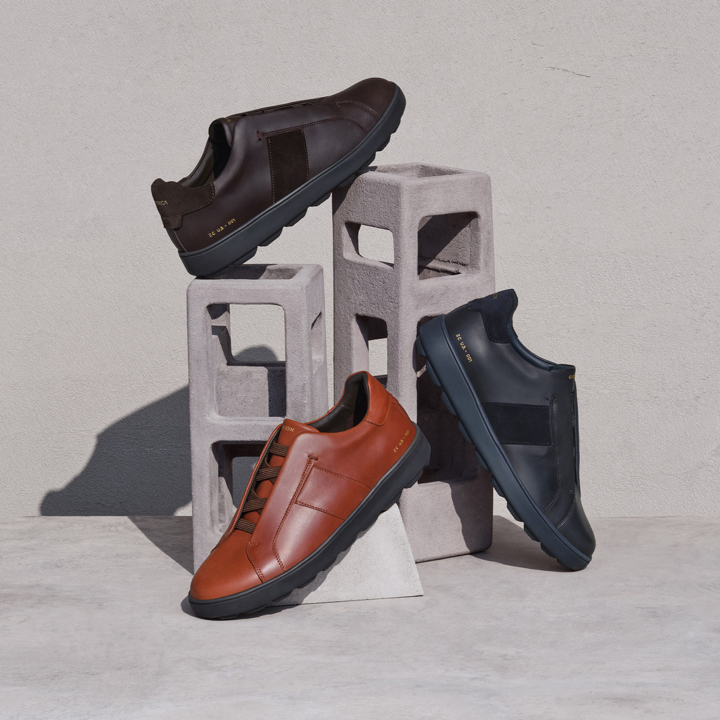 Laceless sneakers SPHERICA ECUB-1 MAN Coffee - image number 7 | GEOX