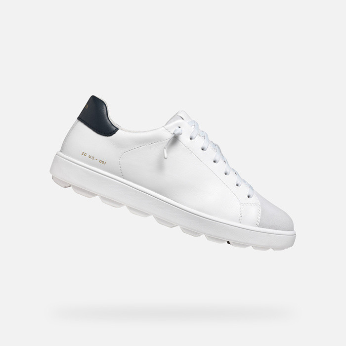 Zapatillas bajas SPHERICA ECUB-1 HOMBRE Blanco/Blanco lechoso | GEOX