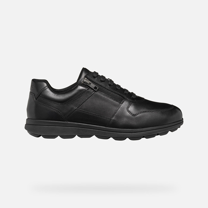 Chaussures en cuir SPHERICA EC12 HOMME Noir | GEOX