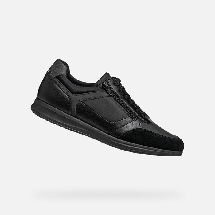 Low top sneakers AVERY MAN Black | GEOX