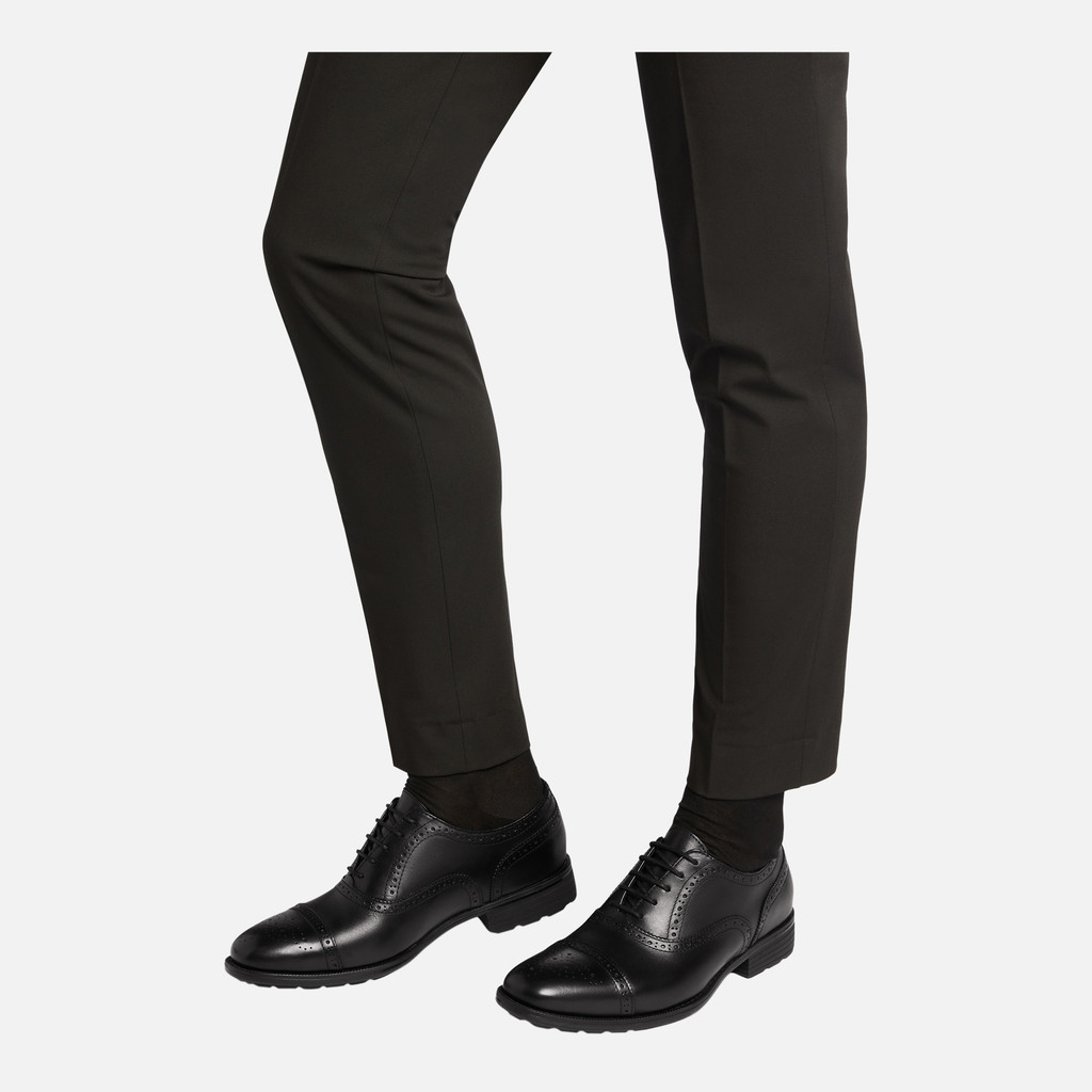 leather shoes WALK PLEASURE F MAN Black - image number 2 | GEOX