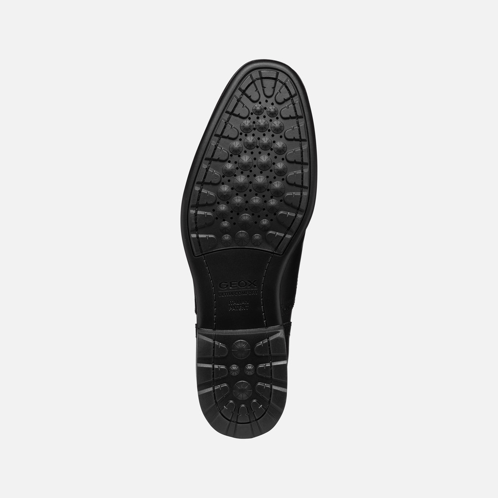 leather shoes WALK PLEASURE F MAN Black - image number 7 | GEOX