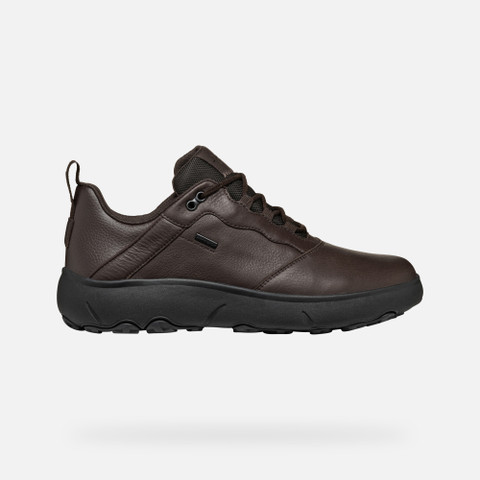 Waterproof trainers NEBULA + GRIP ABX MAN Coffee - image number 1 | GEOX