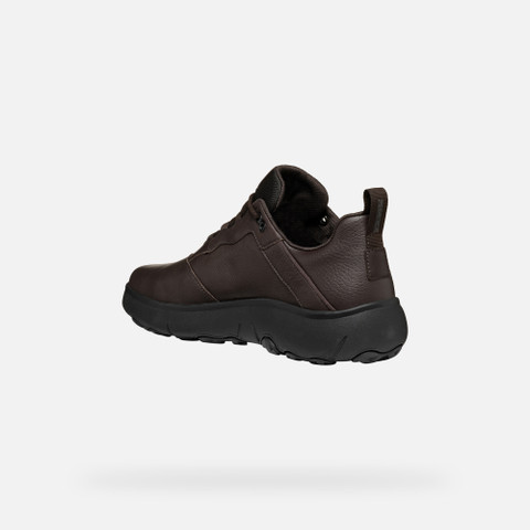 Waterproof trainers NEBULA + GRIP ABX MAN Coffee - image number 4 | GEOX