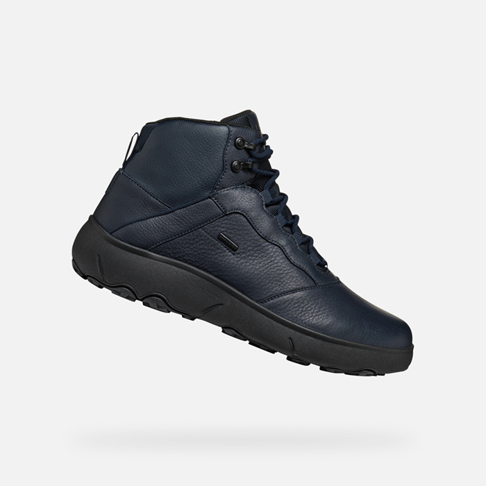 Mid calf boots NEBULA + GRIP ABX MAN Navy | GEOX