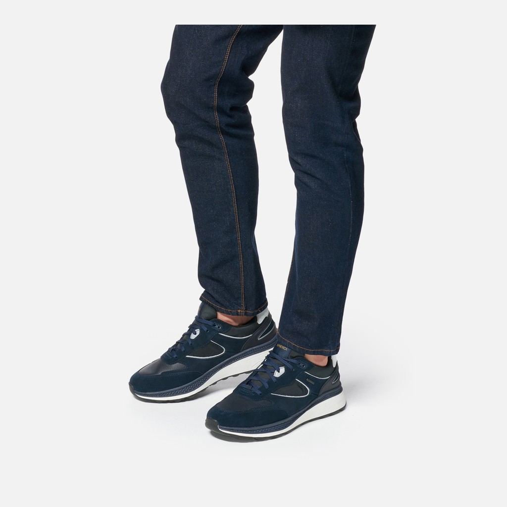 Wasserfeste Sneakers SPHERICA ACTIF X1 ABX HERR Marineblau - image number 1 | GEOX