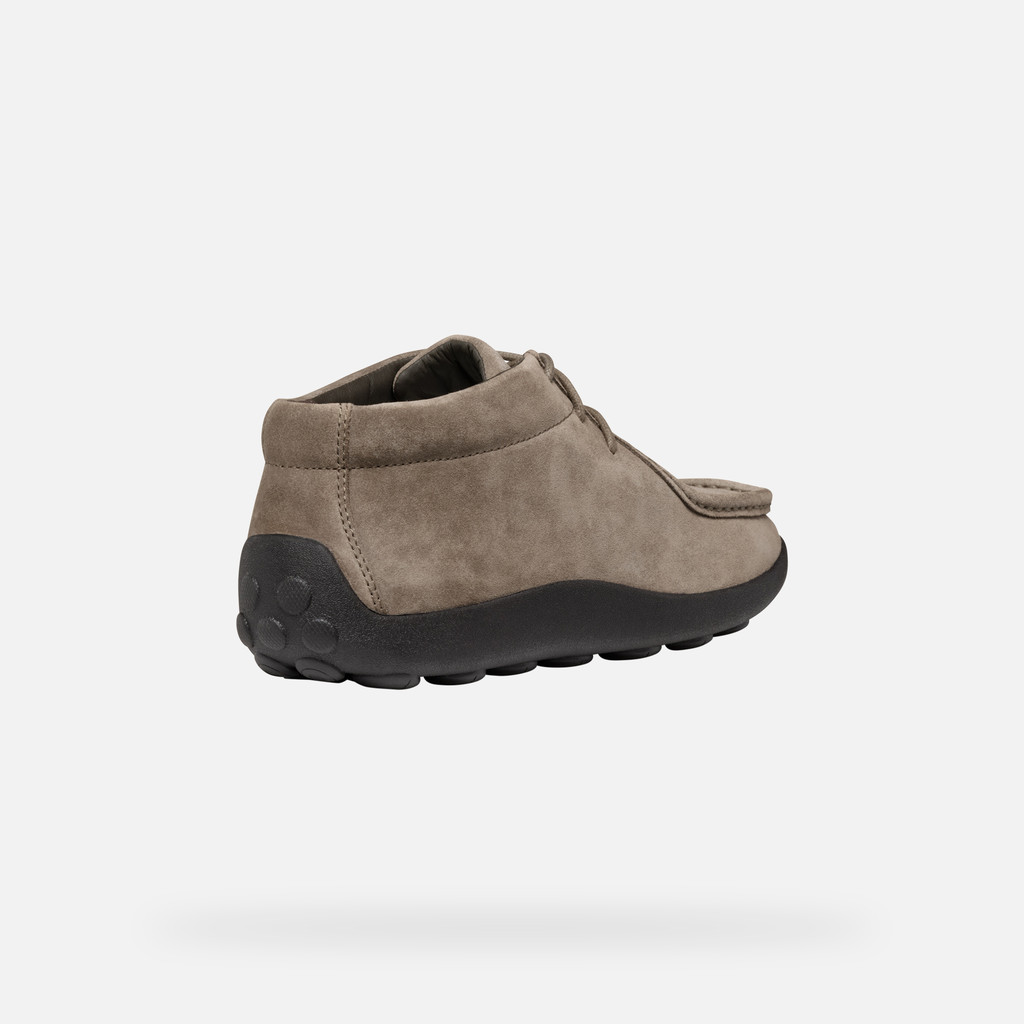 Suede loafers SPHERICA EC14 MAN Dove grey - image number 5 | GEOX