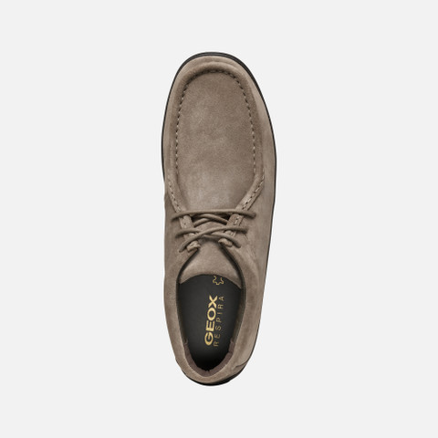 Suede loafers SPHERICA EC14 MAN Dove grey - image number 6 | GEOX