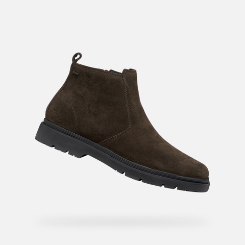 Wasserfeste Stiefeletten SPHERICA EC1 ABX HERR Dunkelbraun | GEOX