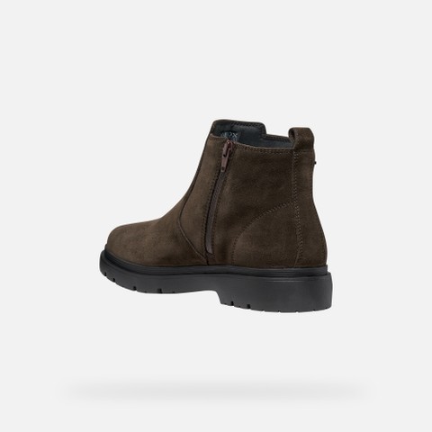 Wasserfeste Stiefeletten SPHERICA EC1 ABX HERR Dunkelbraun - image number 5 | GEOX