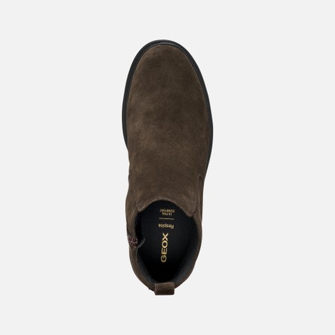 Wasserfeste Stiefeletten SPHERICA EC1 ABX HERR Dunkelbraun - image number 7 | GEOX