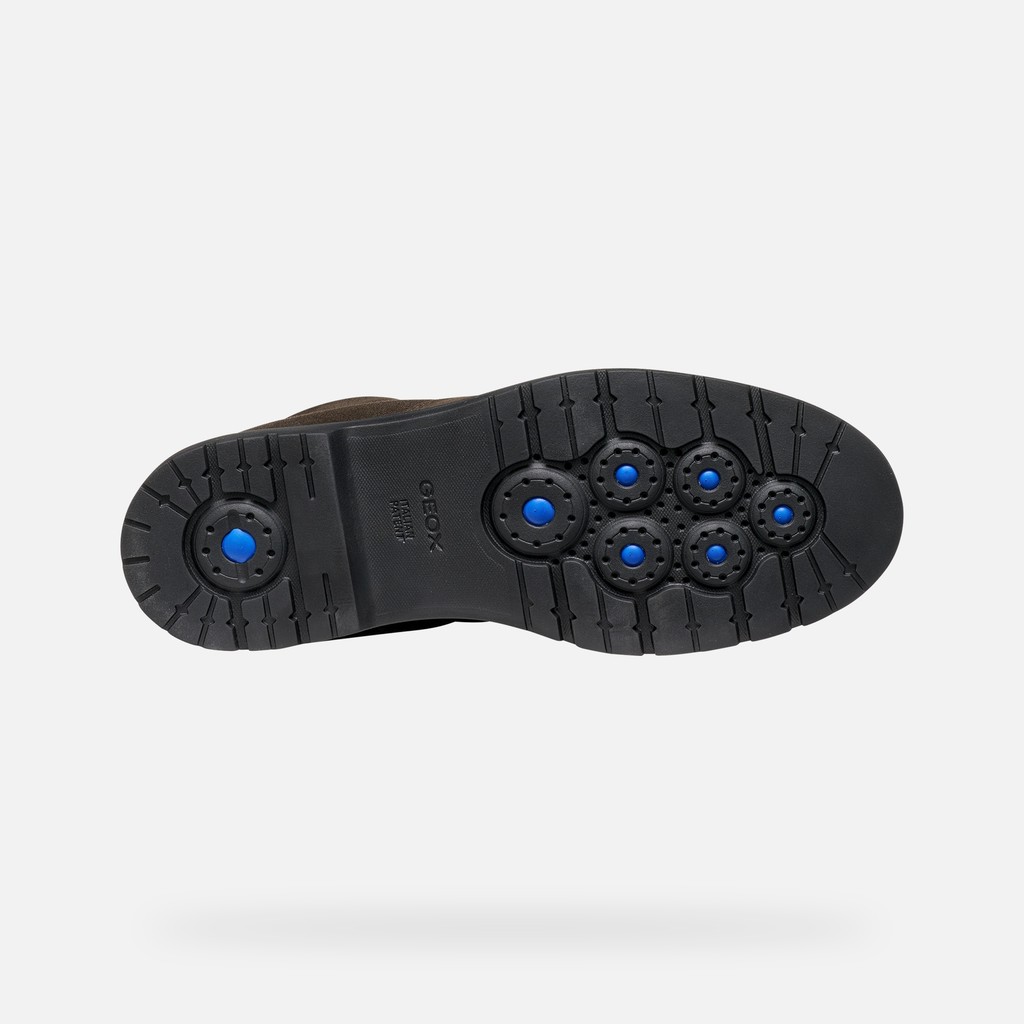 Wasserfeste Stiefeletten SPHERICA EC1 ABX HERR Dunkelbraun - image number 8 | GEOX