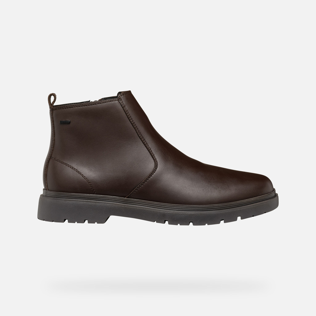 Stivaletto Alla Caviglia Geox D Spherica Ec1 Per Donna - In Sintetico, Suola Gomma, Chiusura Con Zip, Tacco A Blocco
