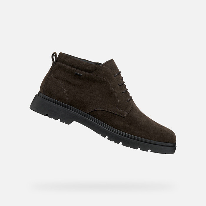 Waterproof ankle boots SPHERICA EC1 ABX MAN Dark Brown | GEOX