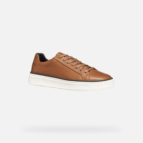Low top sneakers ZACKERTY MAN Cognac - image number 2 | GEOX
