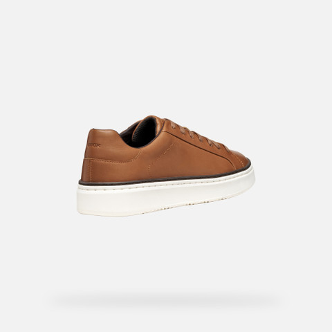 Low top sneakers ZACKERTY MAN Cognac - image number 4 | GEOX