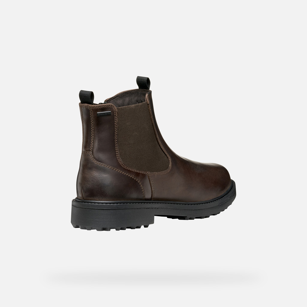 Waterproof ankle boots LAGORAI + GRIP ABX MAN Dark Brown - image number 4 | GEOX