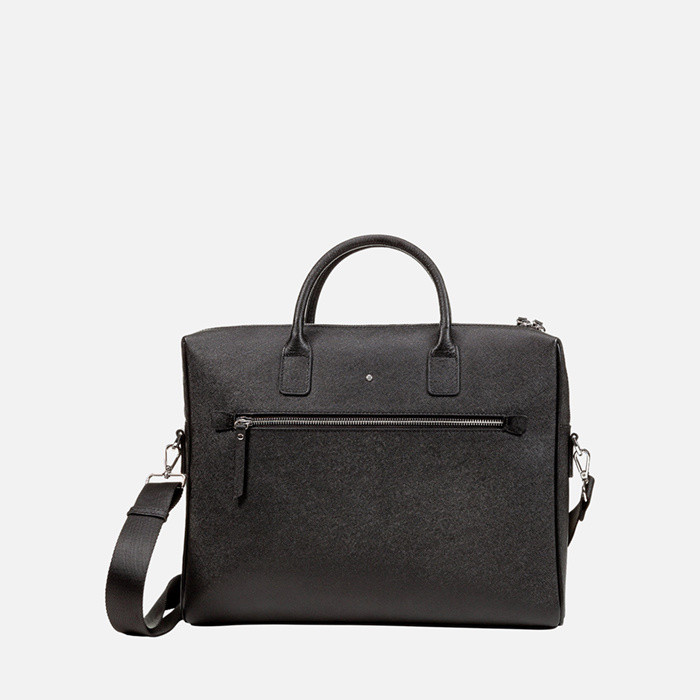 Black work bag mens best sale