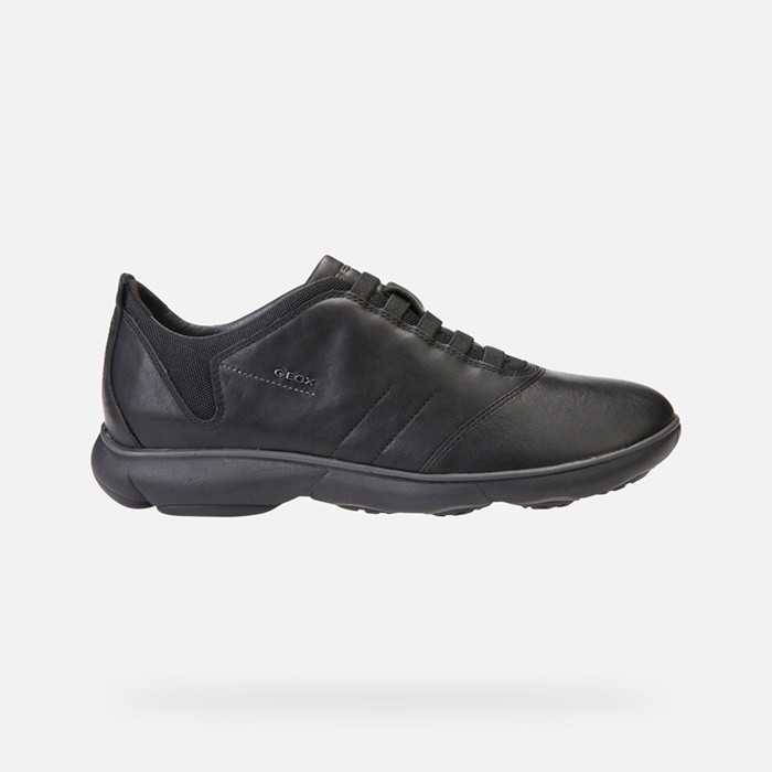Laceless sneakers NEBULA MAN Black | GEOX