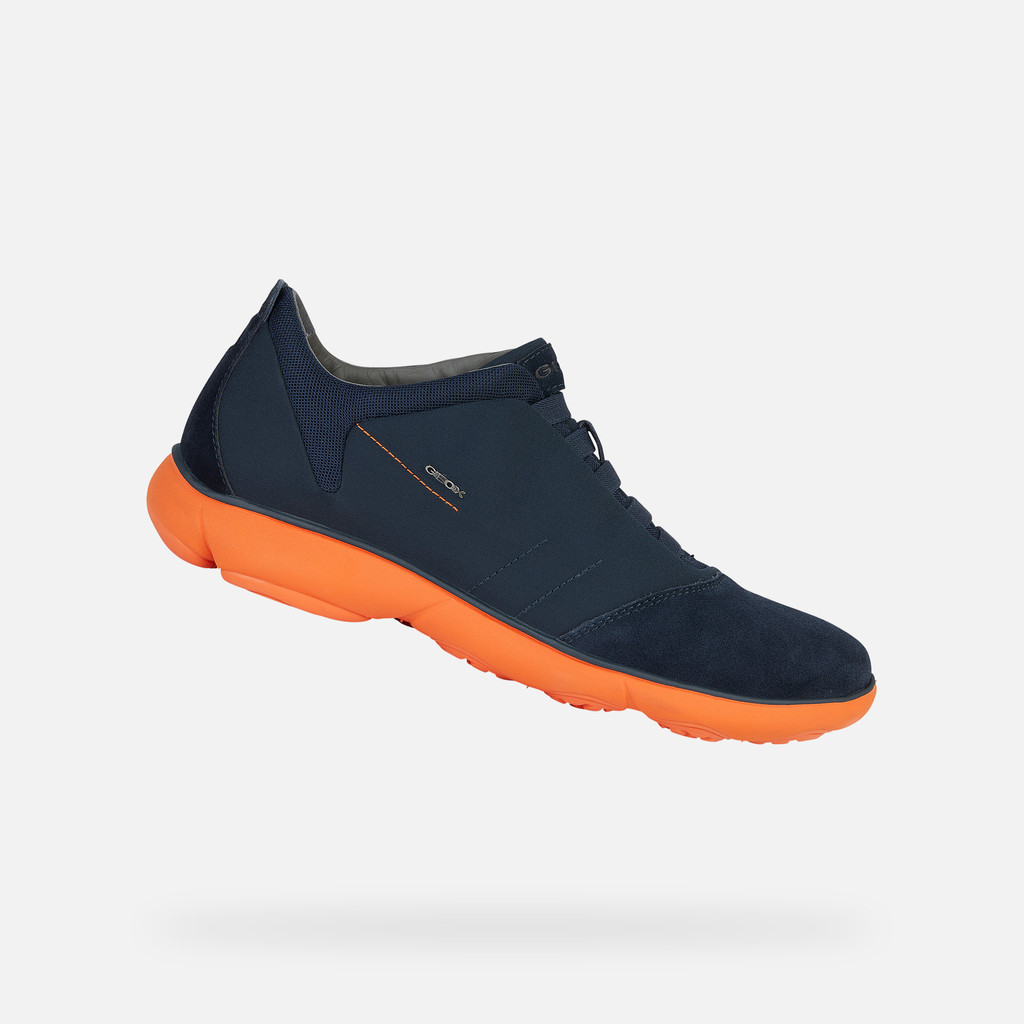 Geox NEBULA Men s navy Laceless Sneakers Geox SS