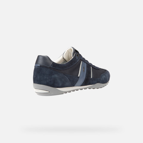 Niedrige Sneakers WELLS HERR Dunkles Marineblau - image number 4 | GEOX