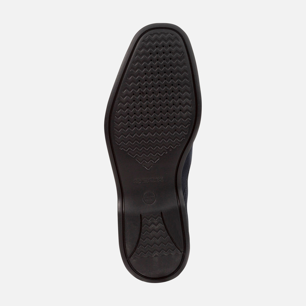 Geox® BRAYDEN 2FIT ABX: Men's Blue Waterproof Shoes | Geox®