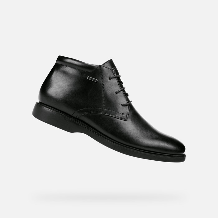 Derbies Homme Membrane Imperméable Noires