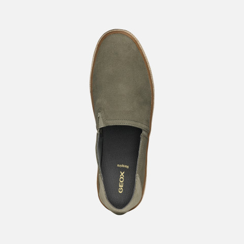 Espadrilles PANTELLERIA MAN Light Olive Green - image number 6 | GEOX