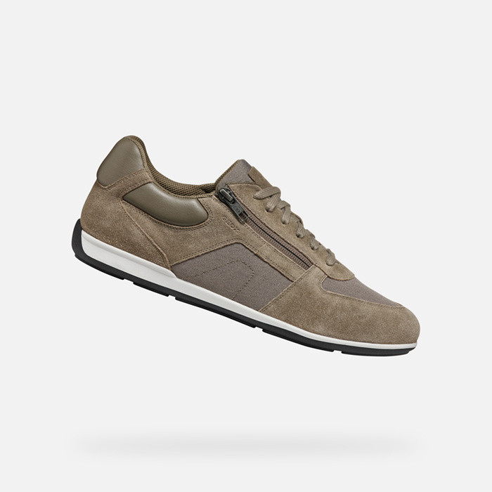 Low top sneakers IONIO MAN Dove grey | GEOX