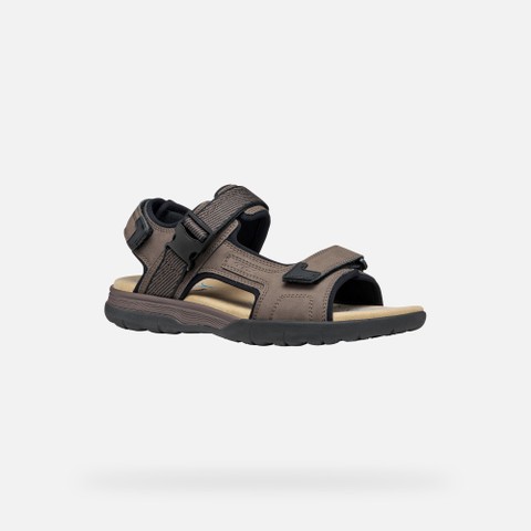 Sport sandals SPHERICA EC5 MAN Dove Grey/Black - image number 2 | GEOX