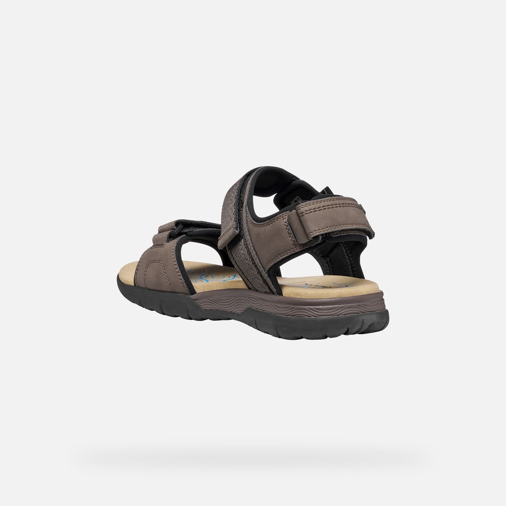 Sport sandals SPHERICA EC5 MAN Dove Grey/Black - image number 3 | GEOX