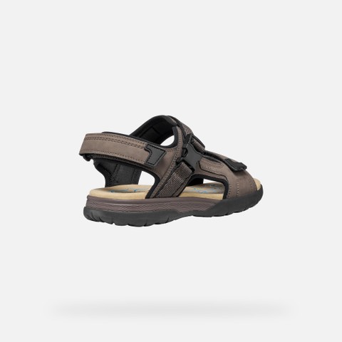 Sport sandals SPHERICA EC5 MAN Dove Grey/Black - image number 4 | GEOX