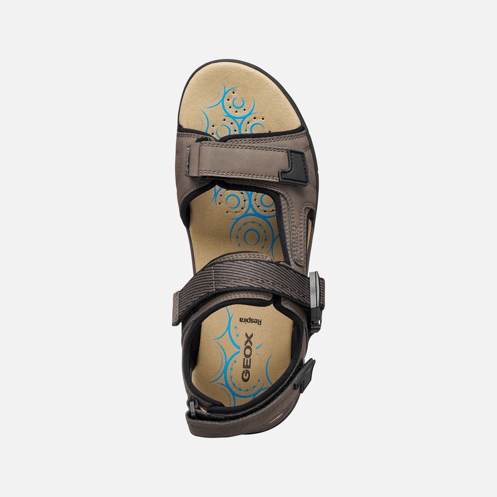 Sport sandals SPHERICA EC5 MAN Dove Grey/Black - image number 5 | GEOX