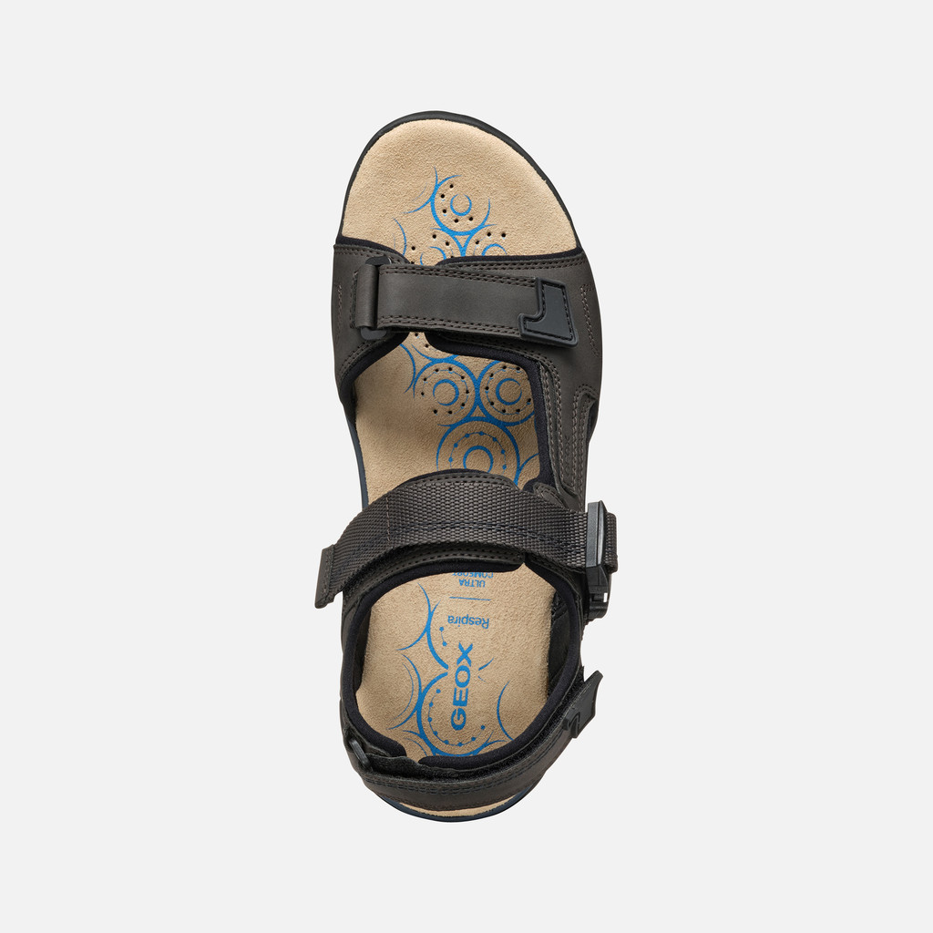 Open sandals SPHERICA EC5 MAN Dark Coffee - image number 6 | GEOX