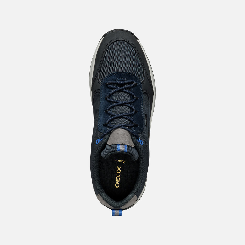 Waterproof trainers TERRESTRE ABX MAN Navy/Black - image number 5 | GEOX