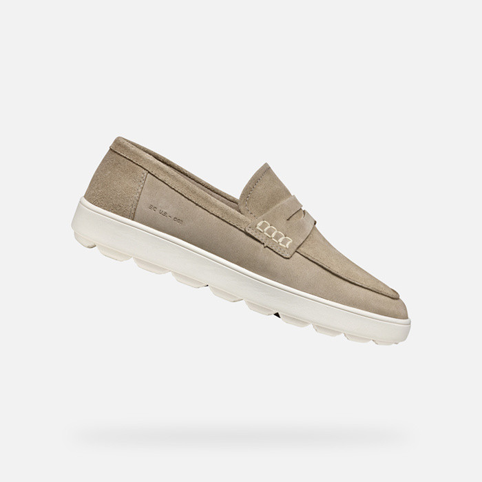 Suede loafers SPHERICA ECUB-1 MAN Sand | GEOX