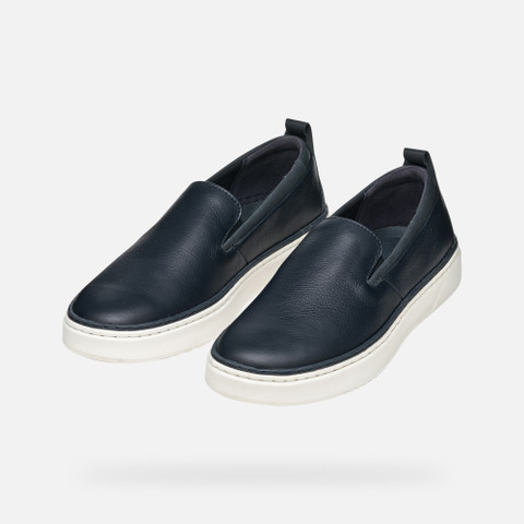 Laceless Sneakers ZACKERTY MAN Navy - image number 8 | GEOX