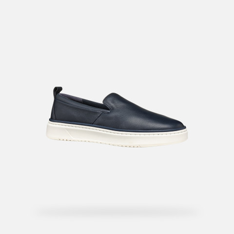 Laceless Sneakers ZACKERTY MAN Navy - image number 3 | GEOX