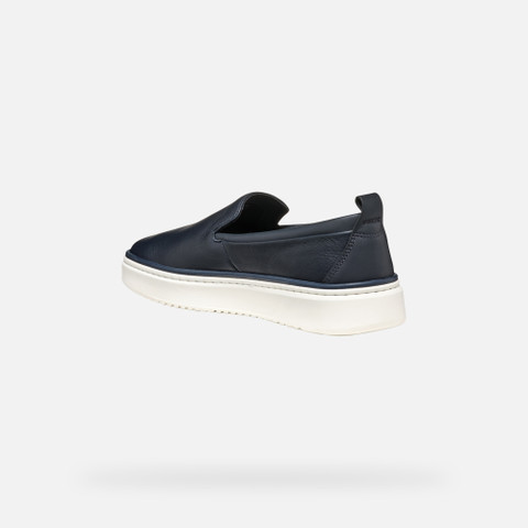 Laceless Sneakers ZACKERTY MAN Navy - image number 4 | GEOX