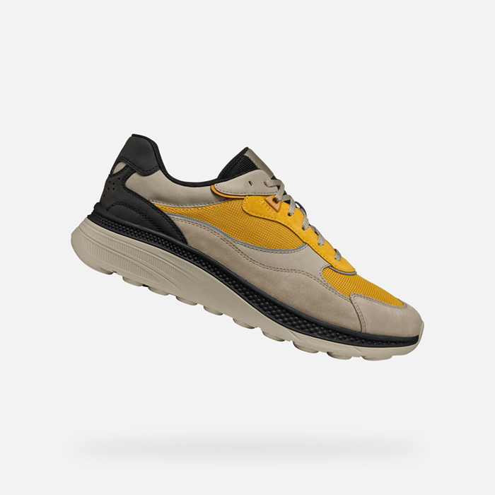 Low top sneakers SPHERICA ACTIF X1 MAN Yellow/Sand | GEOX