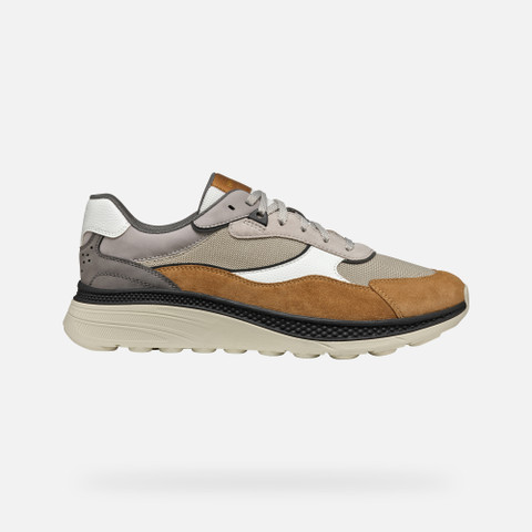 Low top sneakers SPHERICA ACTIF X1 MAN Sand/Toffee - image number 1 | GEOX