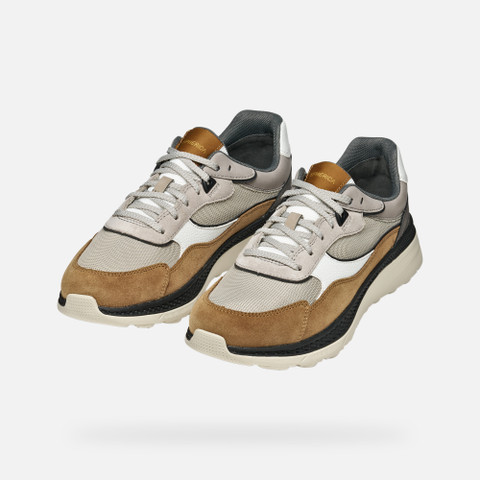 Low top sneakers SPHERICA ACTIF X1 MAN Sand/Toffee - image number 8 | GEOX