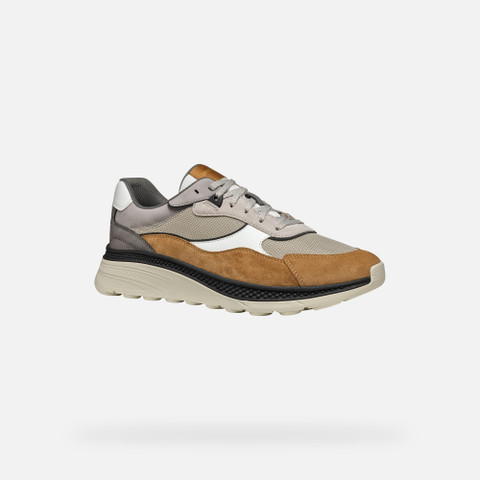 Low top sneakers SPHERICA ACTIF X1 MAN Sand/Toffee - image number 3 | GEOX