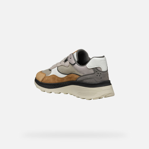 Low top sneakers SPHERICA ACTIF X1 MAN Sand/Toffee - image number 4 | GEOX