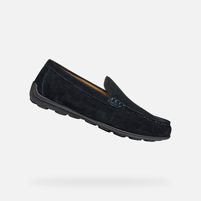 Suede loafers SPHERICA EC16 MAN Dark Navy | GEOX