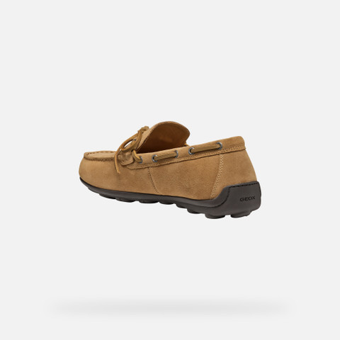 Suede loafers SPHERICA EC16 MAN Toffee - image number 3 | GEOX