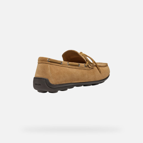Suede loafers SPHERICA EC16 MAN Toffee - image number 4 | GEOX