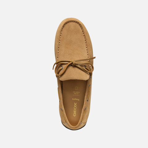 Suede loafers SPHERICA EC16 MAN Toffee - image number 5 | GEOX